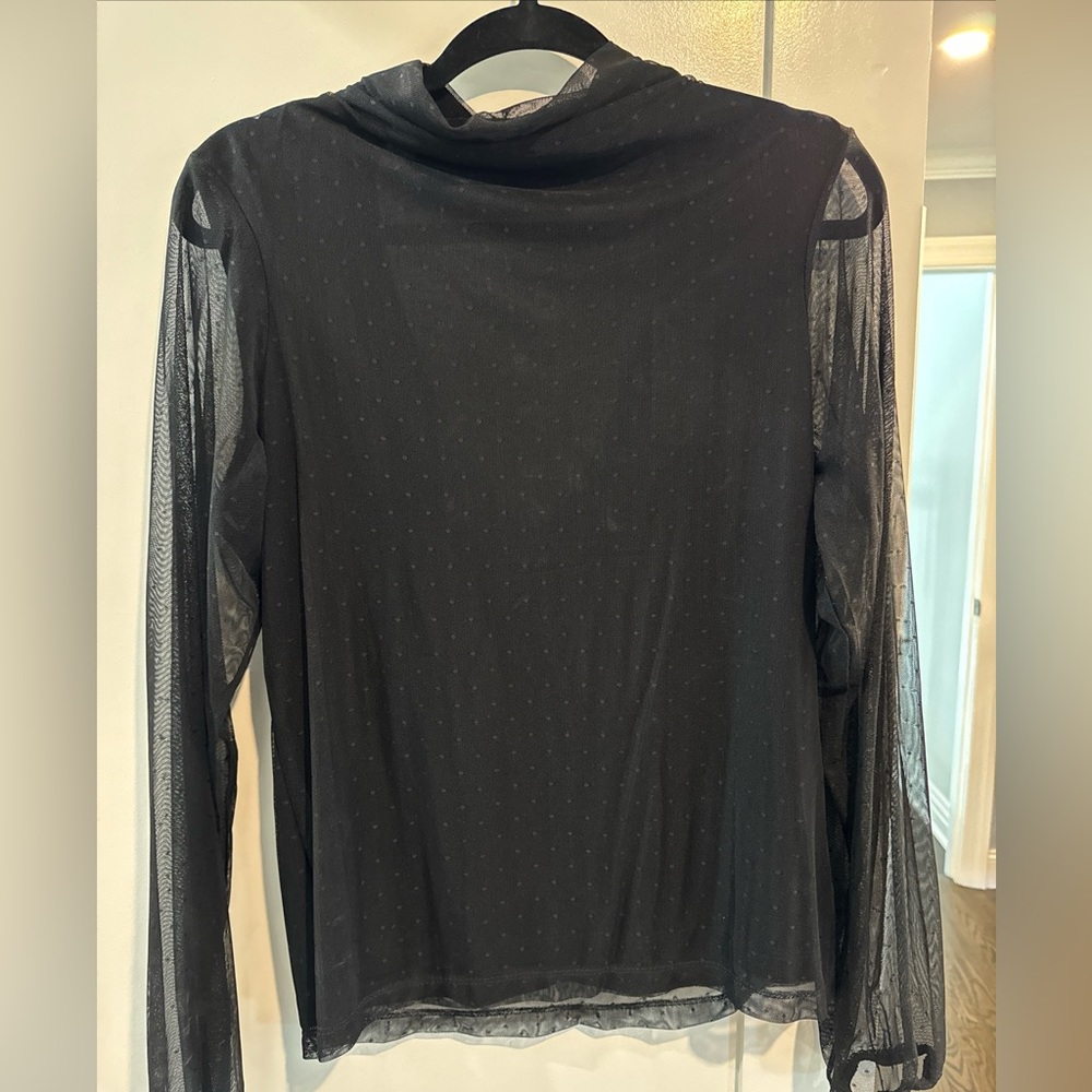 Sanctuary black midnite hour top size medium $69